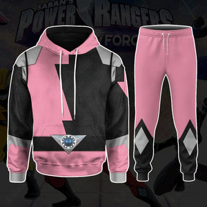 Power Rangers HyperForce Pink Custom Hoodie