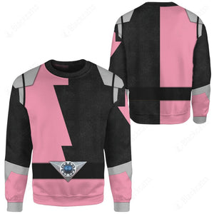 Power Rangers HyperForce Pink Custom Sweatshirt