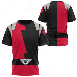 Power Rangers HyperForce Red Custom T-Shirt