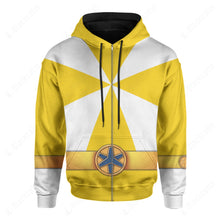 Load image into Gallery viewer, Power Rangers Lightspeed Rescue Yellow Ranger Custom Hoodie
