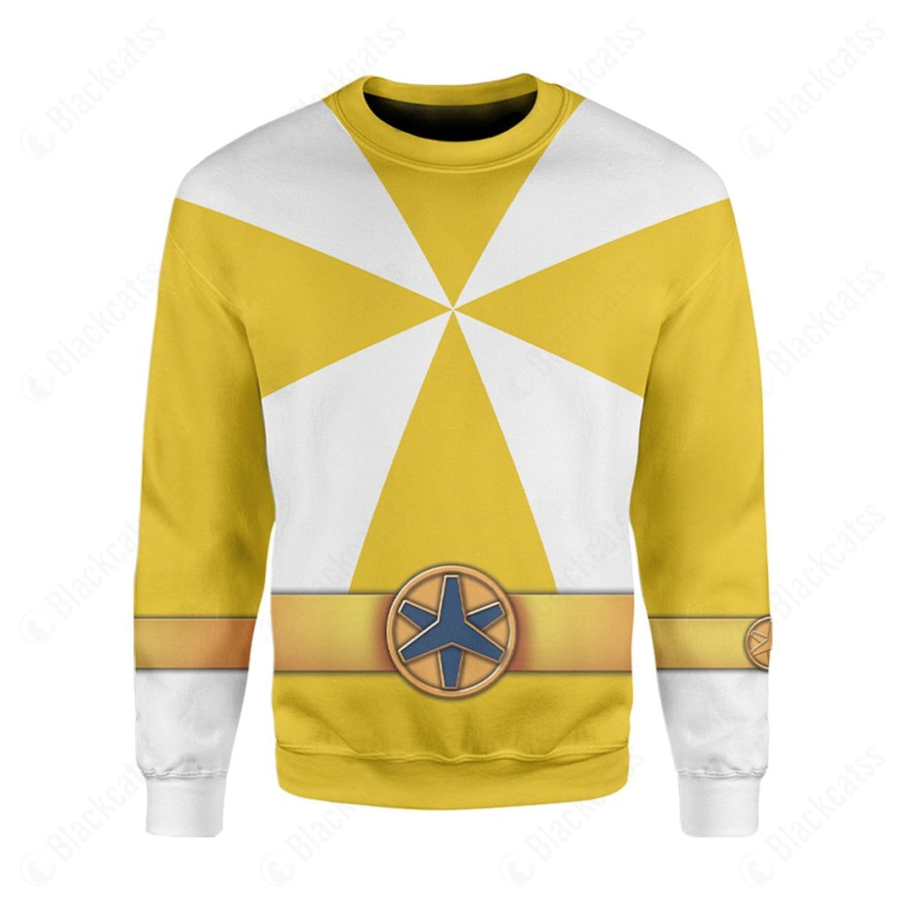 Power Rangers Lightspeed Rescue Yellow Ranger Custom Sweatshirt