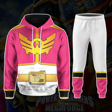 Load image into Gallery viewer, Power Rangers Megaforce Pink Ranger Custom Hoodie
