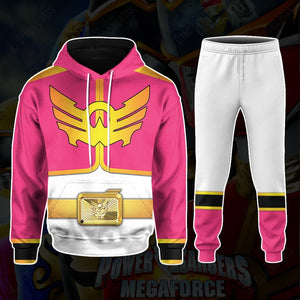 Power Rangers Megaforce Pink Ranger Custom Hoodie