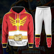 Load image into Gallery viewer, Power Rangers Megaforce Red Ranger Custom Hoodie
