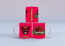 Load image into Gallery viewer, Power Rangers Mighty Morphin Tyrannosaurus Custom Mug
