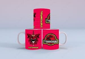 Power Rangers Mighty Morphin Tyrannosaurus Custom Mug