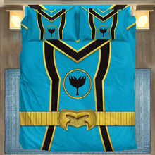 Load image into Gallery viewer, Power Rangers Mystic Force Blue Ranger Custom Bedding Set
