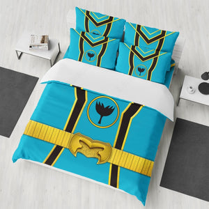 Power Rangers Mystic Force Blue Ranger Custom Bedding Set