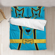 Load image into Gallery viewer, Power Rangers Mystic Force Blue Ranger Custom Bedding Set
