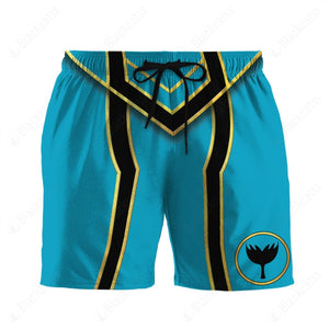 Power Rangers Mystic Force Blue Ranger Custom Men Shorts