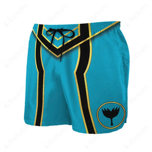 Power Rangers Mystic Force Blue Ranger Custom Men Shorts