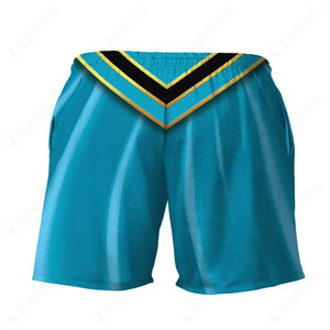 Power Rangers Mystic Force Blue Ranger Custom Men Shorts