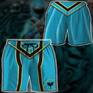 Power Rangers Mystic Force Blue Ranger Custom Men Shorts