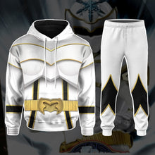 Load image into Gallery viewer, Power Rangers Mystic Force White Ranger Custom Hoodie
