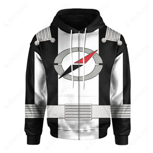 Power Rangers: Operation Overdrive Black Ranger Custom Hoodie