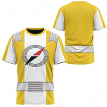 Load image into Gallery viewer, Power Rangers: Operation Overdrive Yellow Ranger Custom T-Shirt
