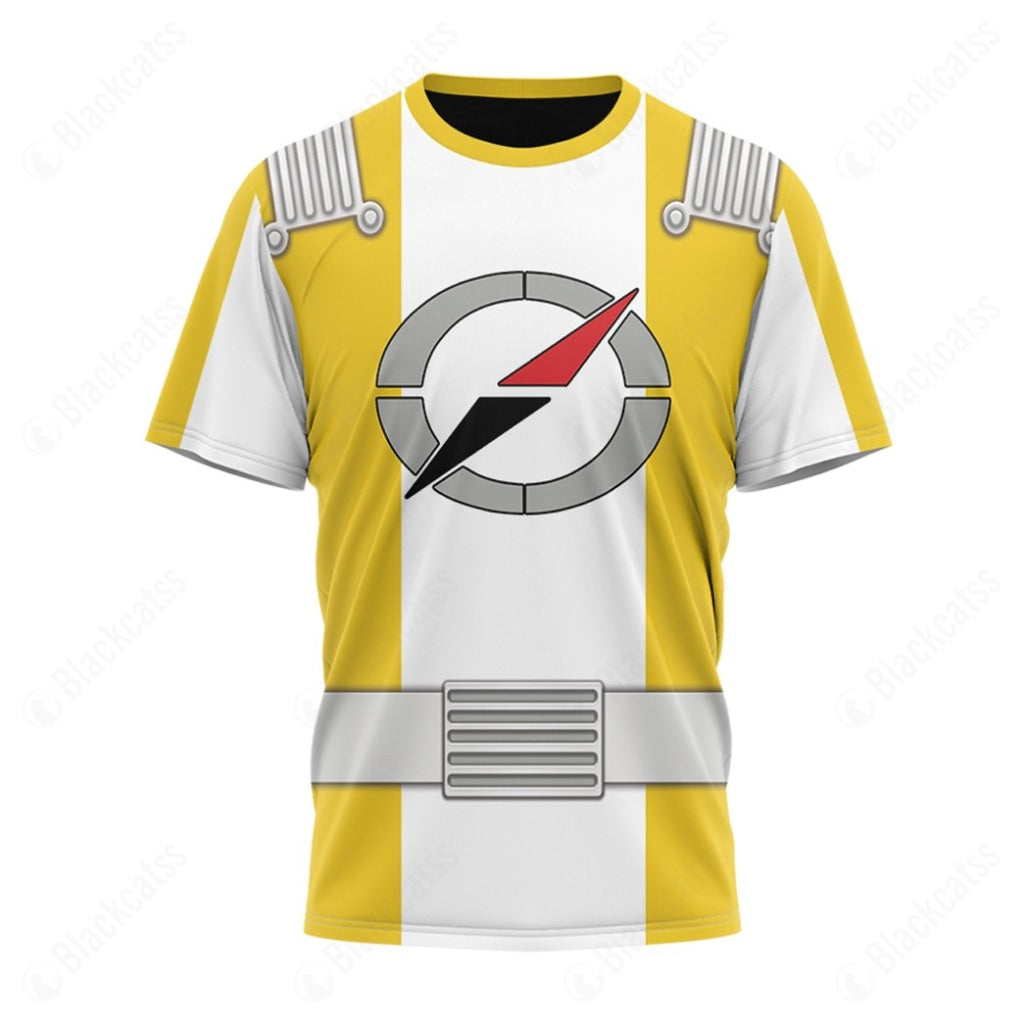 Power Rangers: Operation Overdrive Yellow Ranger Custom T-Shirt