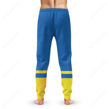 Load image into Gallery viewer, Power Rangers Samurai Gold Ranger Custom Sweatpants
