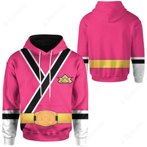 Power Rangers Samurai Pink Ranger Custom Hoodie