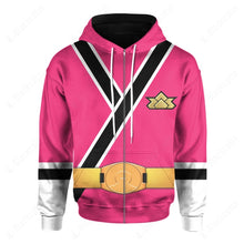 Load image into Gallery viewer, Power Rangers Samurai Pink Ranger Custom Hoodie
