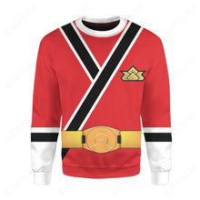 Load image into Gallery viewer, Power Rangers Samurai Red Ranger Custom Sweatshirt
