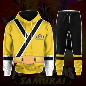 Power Rangers Samurai Yellow Ranger Custom Hoodie