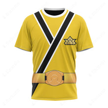 Load image into Gallery viewer, Power Rangers Samurai Yellow Ranger Custom T-Shirt
