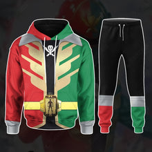 Load image into Gallery viewer, Power Rangers Super Megaforce Christmas Ranger Cosplay Custom Sweatpants
