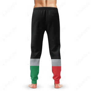 Power Rangers Super Megaforce Christmas Ranger Cosplay Custom Sweatpants