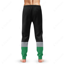 Load image into Gallery viewer, Power Rangers Super Megaforce Green Ranger Cosplay Custom Sweatpants
