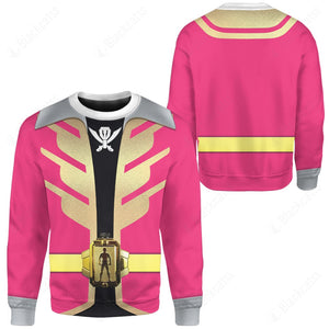 Power Rangers Super Megaforce Pink Ranger Cosplay Custom Sweatshirt