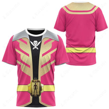 Load image into Gallery viewer, Power Rangers Super Megaforce Pink Ranger Cosplay Custom T-Shirt
