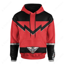 Load image into Gallery viewer, Power Rangers Time Force Quantum Ranger Custom Hoodie
