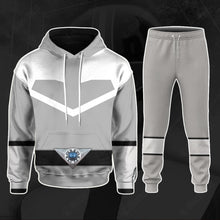 Load image into Gallery viewer, Power Rangers Time Force Silve Ranger Custom Hoodie
