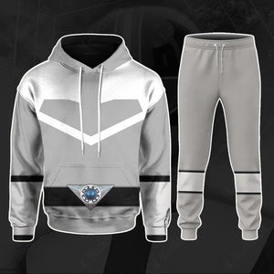 Power Rangers Time Force Silve Ranger Custom Hoodie