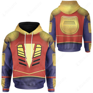 Power Rangers Turbo Alpha 6 Custom Hoodie