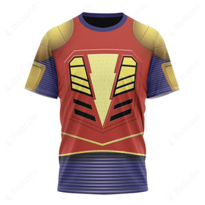 Power Rangers Turbo Alpha 6 Custom T-Shirt