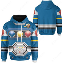 Load image into Gallery viewer, Power Rangers Turbo Blue Senturion Custom Hoodie
