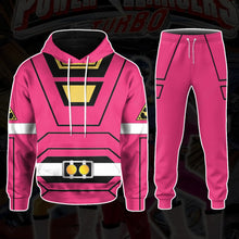 Load image into Gallery viewer, Power Rangers Turbo Pink Ranger Custom Sweatpants
