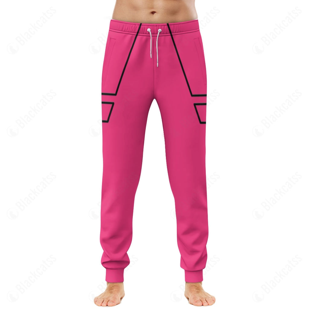 Power Rangers Turbo Pink Ranger Custom Sweatpants