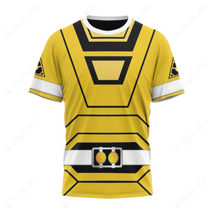 Power Rangers Turbo Yellow Ranger Custom T-Shirt