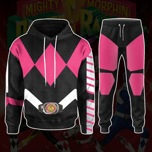 Power Rangers Villains Mighty Morphin Pink Ranger Slayer Custom Sweatpants