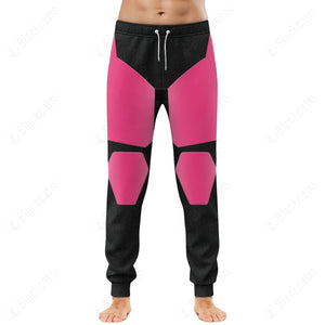 Power Rangers Villains Mighty Morphin Pink Ranger Slayer Custom Sweatpants