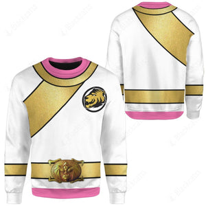 Power Rangers Wild Force White Ranger Custom Sweatshirt