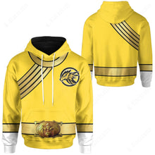 Load image into Gallery viewer, Power Rangers Wild Force Yellow Ranger Custom Hoodie
