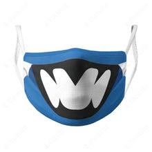 Load image into Gallery viewer, Psycho Rangers Blue Psycho Custom Face Mask
