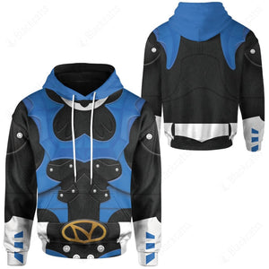 Psycho Rangers Blue Psycho Custom Hoodie