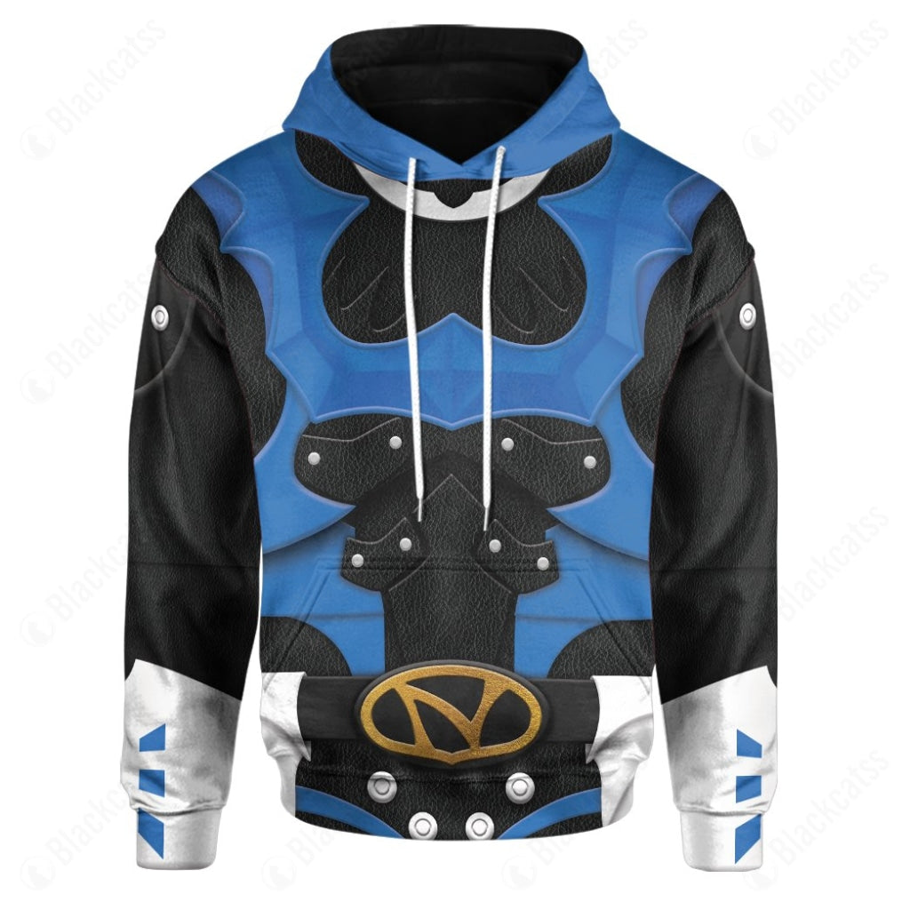 Psycho Rangers Blue Psycho Custom Hoodie