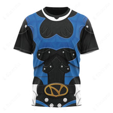 Load image into Gallery viewer, Psycho Rangers Blue Psycho Custom T-Shirt
