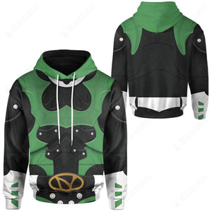 Psycho Rangers Green Psycho Custom Hoodie